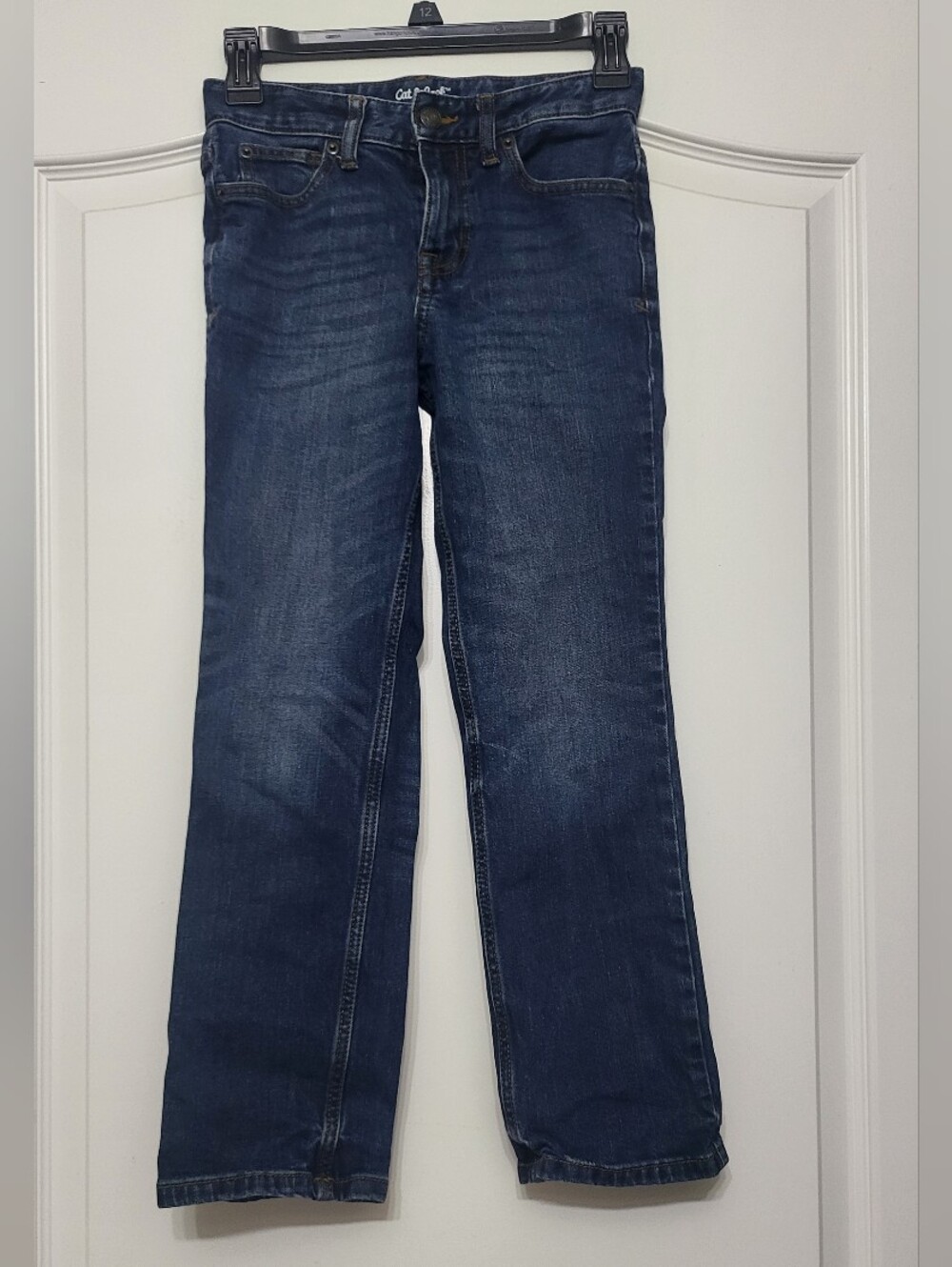 Cat & Jack Men's Dark Blue Bootcut Jeans